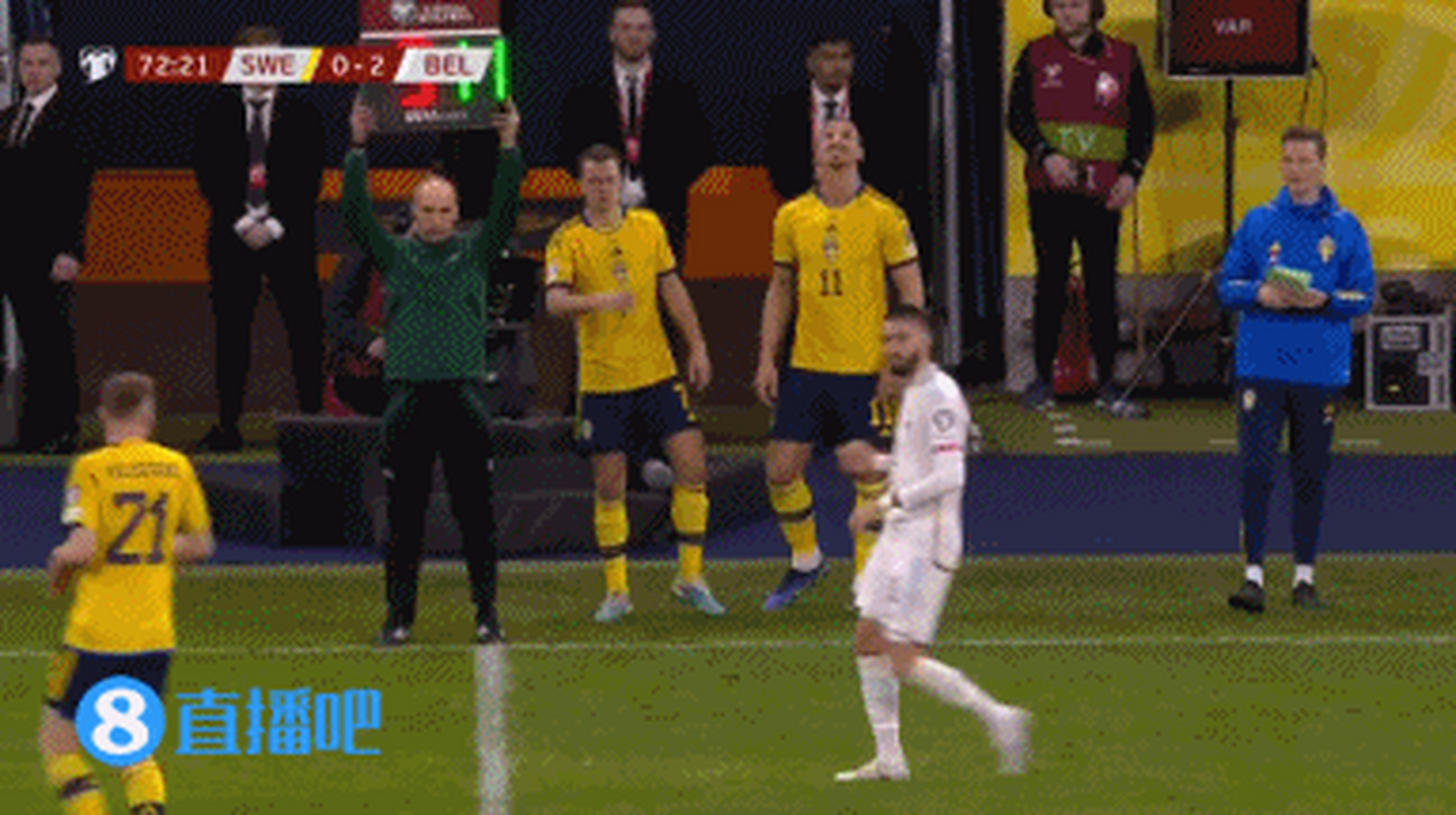瑞典队意外击败西班牙，欧预赛大冷门出现