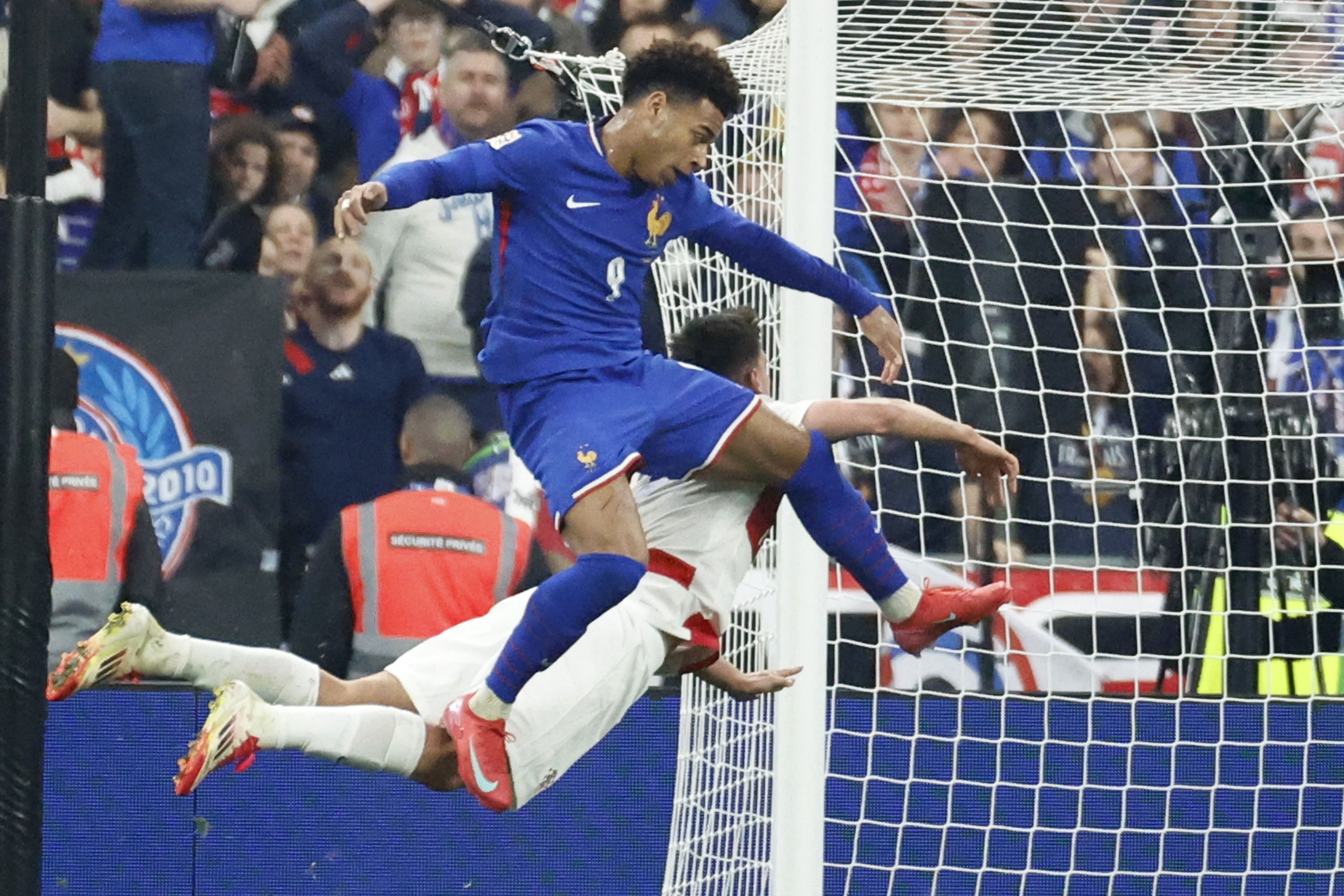 欧国联比赛中一个令人震惊的逆转