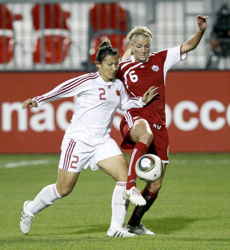 关于加拿大女足备战北美锦标赛，拼尽全力的信息